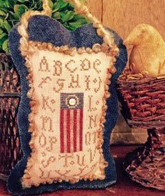 Sampler Flag by Homespun Elegance Homespun Elegance