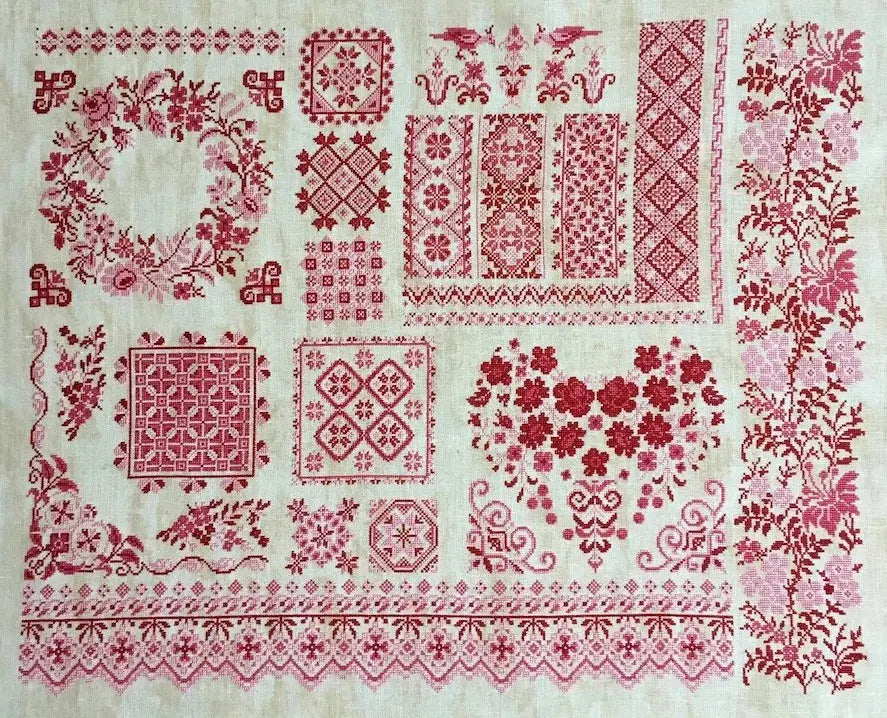 Sampler d'Olga by Reflets de Soie Reflets de Soie