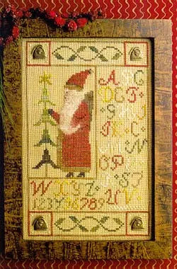 Santa Button Sampler by Homespun Elegance Homespun Elegance