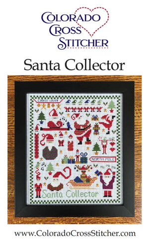 Santa Collector by Colorado Cross Stitcher Colorado Cross Stitcher