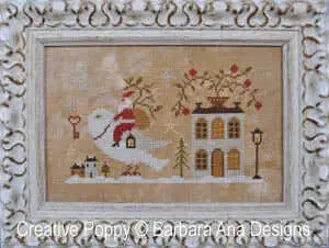 Santa, the Dove, and the Key by Barbara Ana Designs Barbara Ana Designs