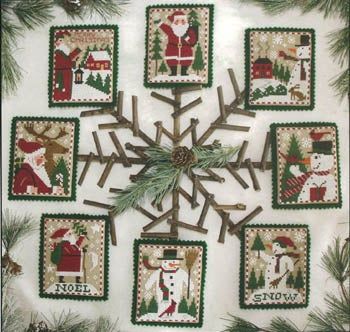 Santas & Snowmen by The Prairie Schooler The Prairie Schooler