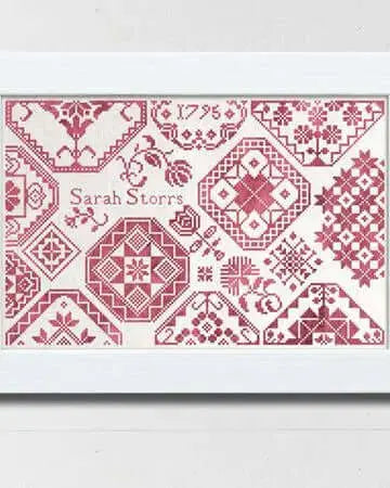 Sarah Storrs 1795 by Modern Folk Embroidery Modern Folk Embroidery