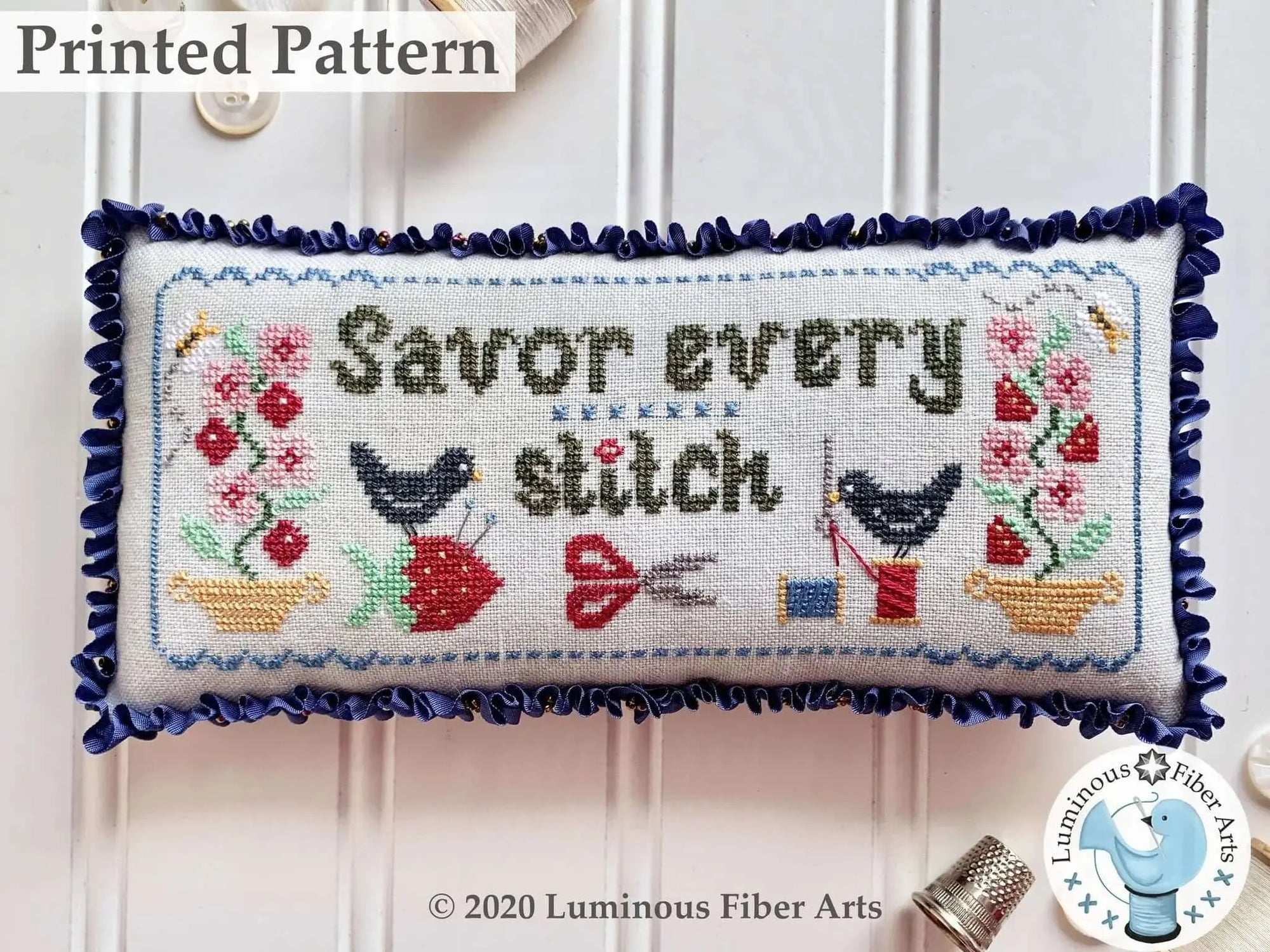 Savor Every Stitch by Luminous Fiber Arts Luminous Fiber Arts
