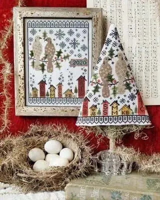 Second Day of Christmas Sampler & Tree by Hello from Liz Mathews Hello from Liz Mathews
