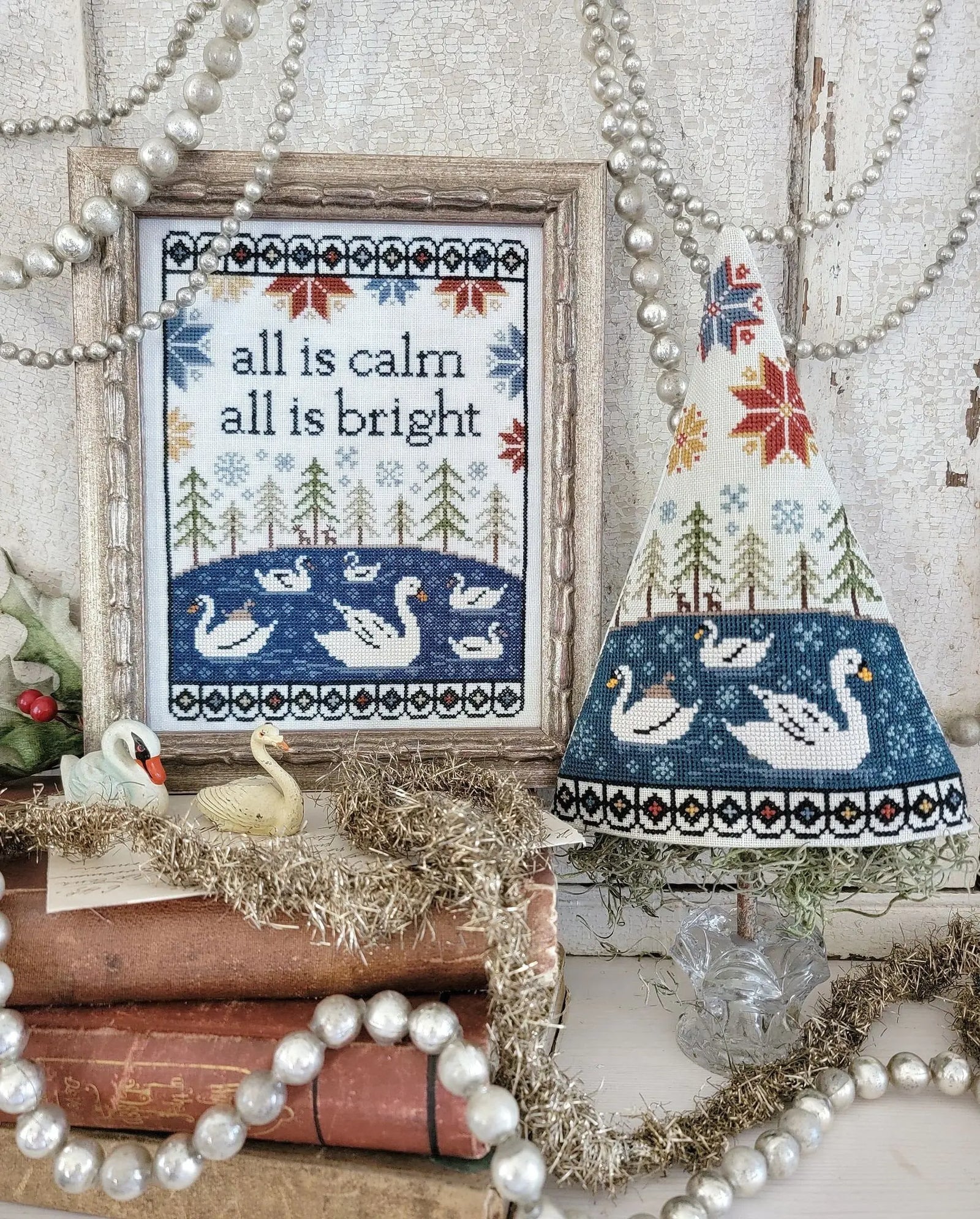 Seventh Day of Christmas Sampler & Tree by Hello from Liz Mathews Hello from Liz Mathews