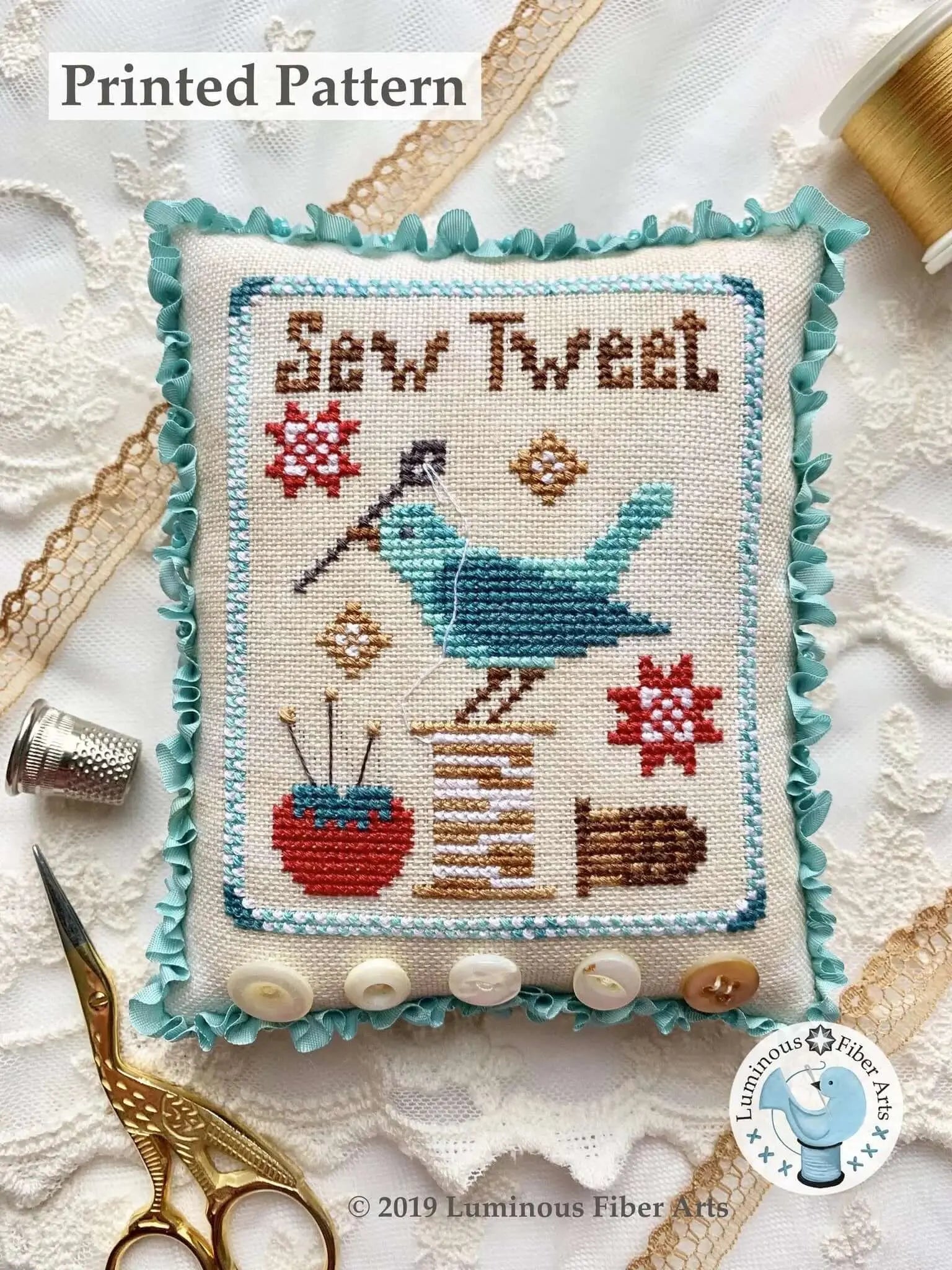 Sew Tweet by Luminous Fiber Arts Luminous Fiber Arts