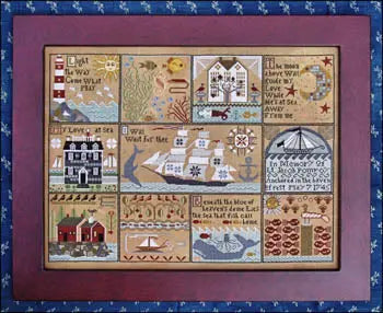 Shores of Hawk Run Hollow by Carriage House Samplings Carriage House Samplings