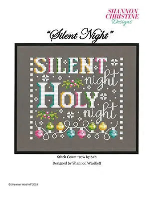 Silent Night Holy Night by Shannon Christine Designs Shannon Christine Designs