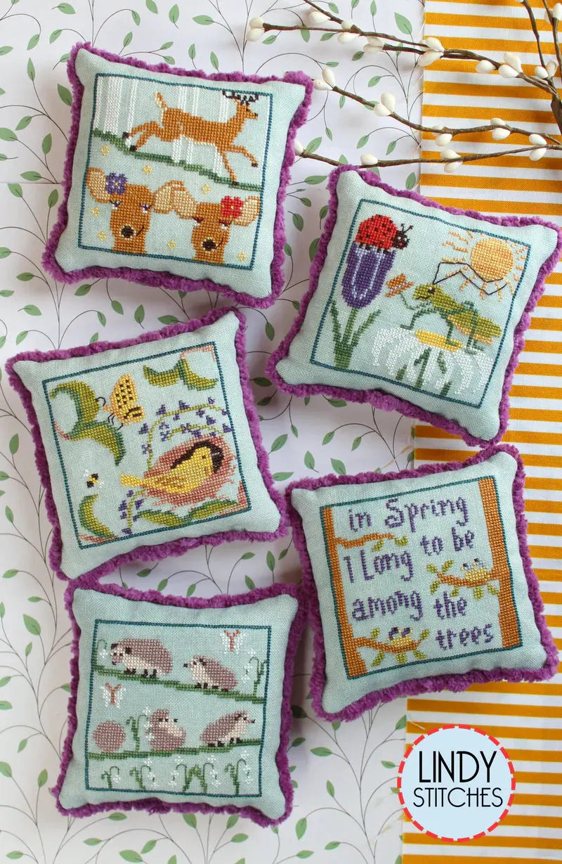 Spring Forest Scrapbook 1 by Lindy Stitches Lindy Stitches