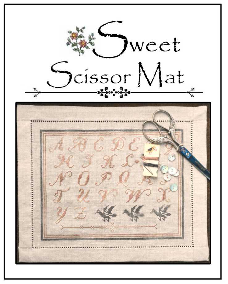 Sweet Scissor Mat by La D Da (pre-order) La D Da