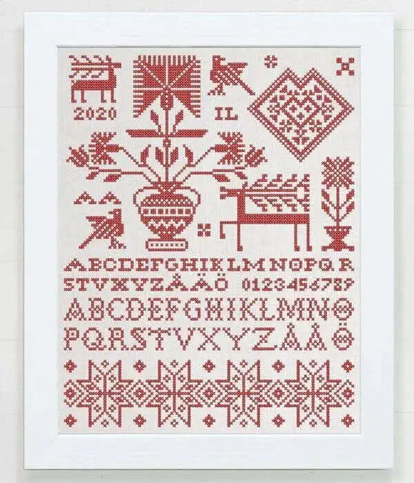 The Deer Sampler by Modern Folk Embroidery Modern Folk Embroidery