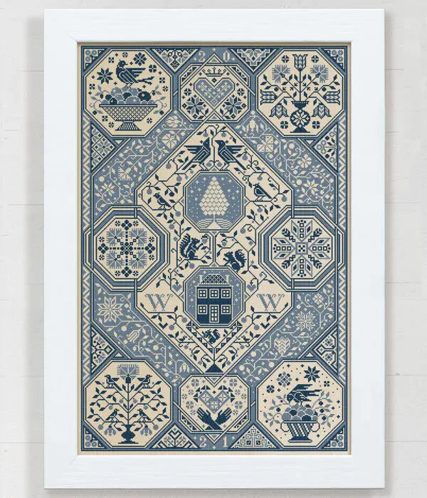 The Fruits of Plenty (2021 SAL) by Modern Folk Embroidery Modern Folk Embroidery