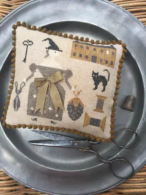 The Goode Stitching Witch Pinkeep by Stacy Nash Primitives Stacy Nash Primitives