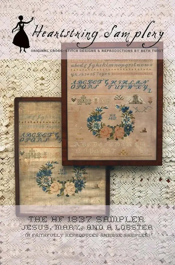 The HF 1837 Sampler by Heartstring Samplery Heartstring Samplery