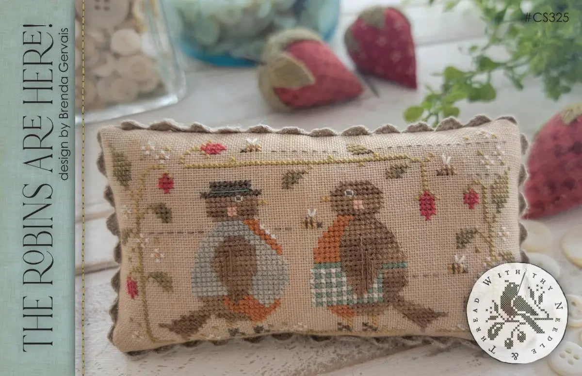 The Robins Are Here! by With Thy Needle & Thread (pre-order) With Thy Needle & Thread
