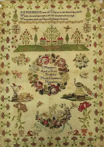The Rose Wreath Sampler by Gigi R Gigi R