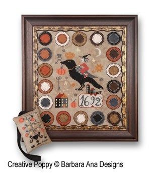 The Witch, The Crow and The Pumpkin by Barbara Ana Designs Barbara Ana Designs