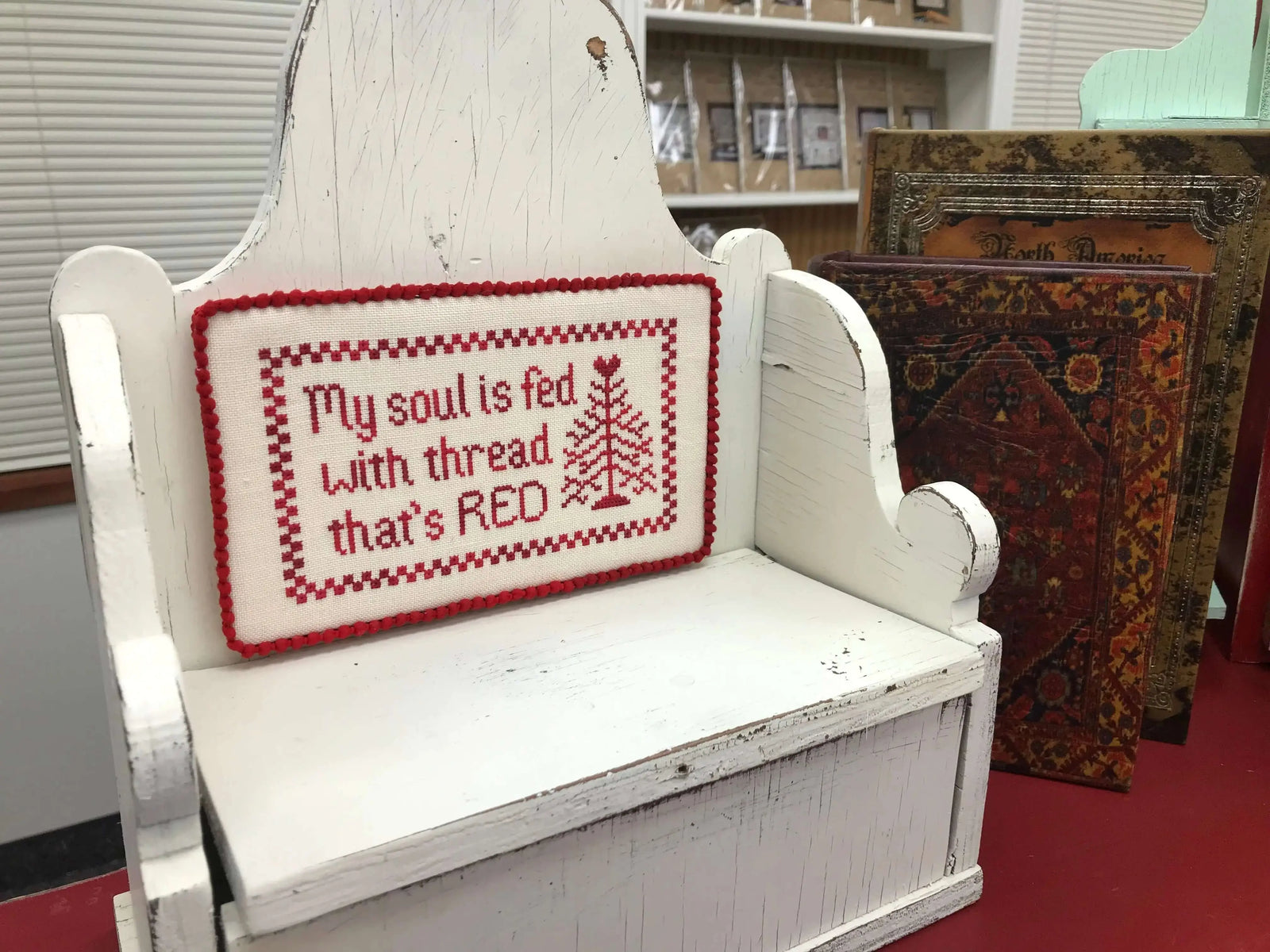 Thread That's Red Pattern by Colorado Cross Stitcher Colorado Cross Stitcher