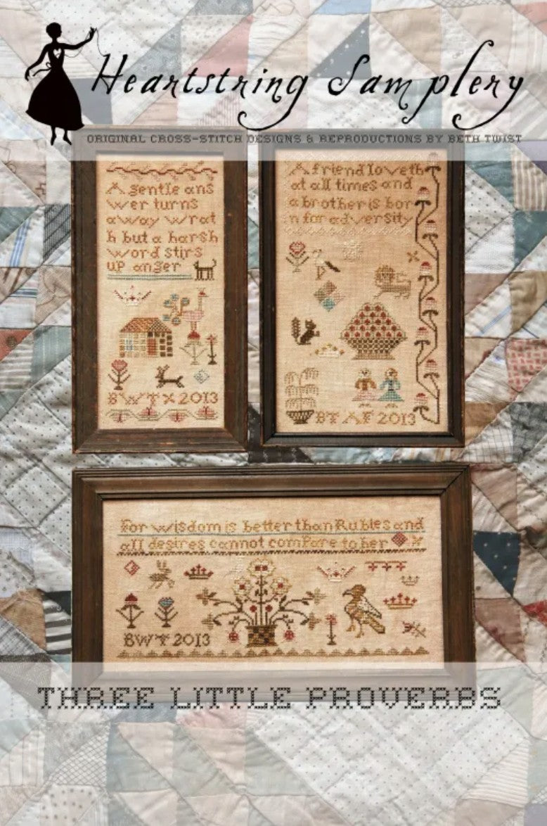 Three Little Proverbs by Heartstring Samplery Heartstring Samplery