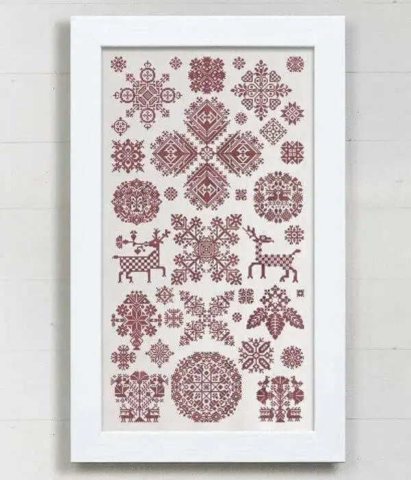 Through the Bitter Frost & Snow by Modern Folk Embroidery Modern Folk Embroidery