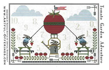 Tomato Garden Adventure by Artful Offerings Artful Offerings