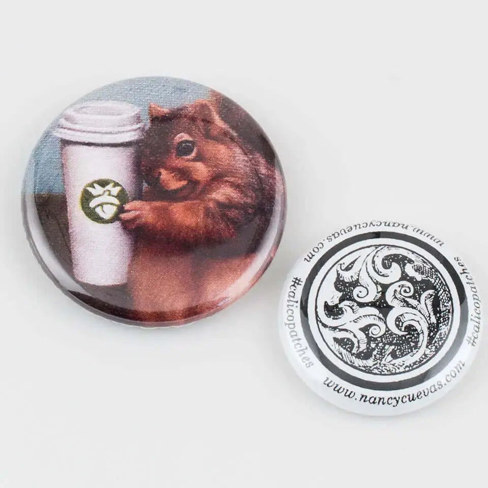 Venti Squirrel Needleminder by Nancy Cuevas Nancy Cuevas