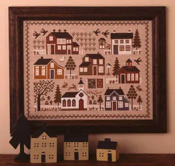 Village Sampler by The Prairie Schooler The Prairie Schooler