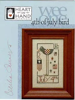 Wee One 4th of July Bird by Heart in Hand Heart in Hand
