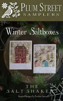 Winter Saltboxes by Plum Street Samplers Plum Street Samplers