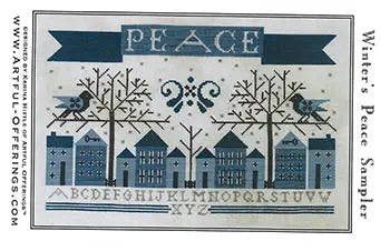 Winter's Peace Sampler by Artful Offerings Artful Offerings