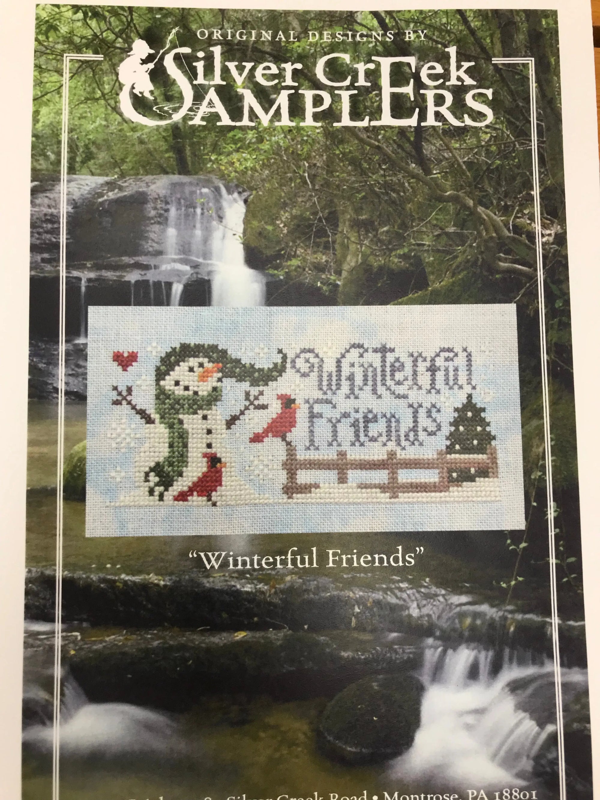 Winterful Friends by Silver Creek Samplers Silver Creek Samplers
