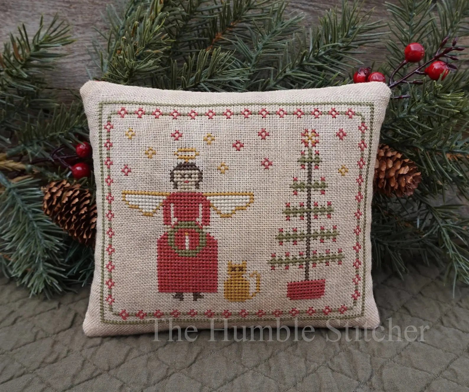Yuletide Angel by The Humble Stitcher The Humble Stitcher